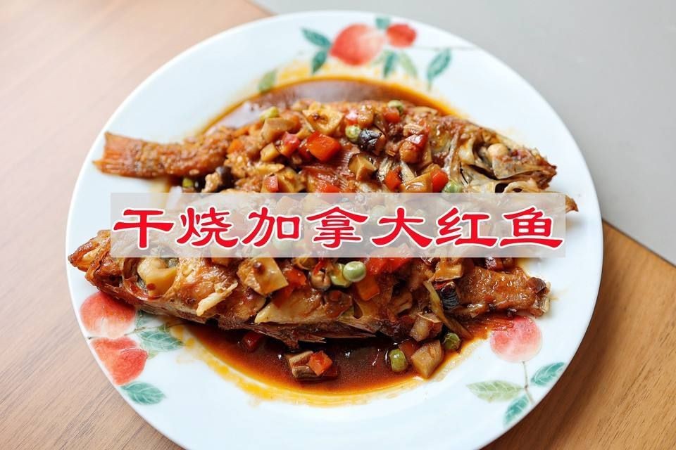 紅色食用魚有哪些烹飪方法？【干燒加拿大紅魚的做法】