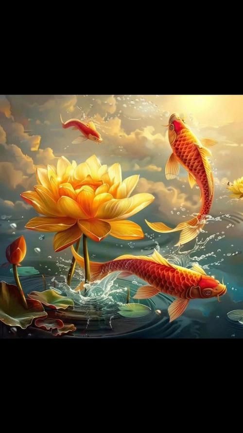 荷花鯉魚圖片【荷花鯉魚圖片欣賞】