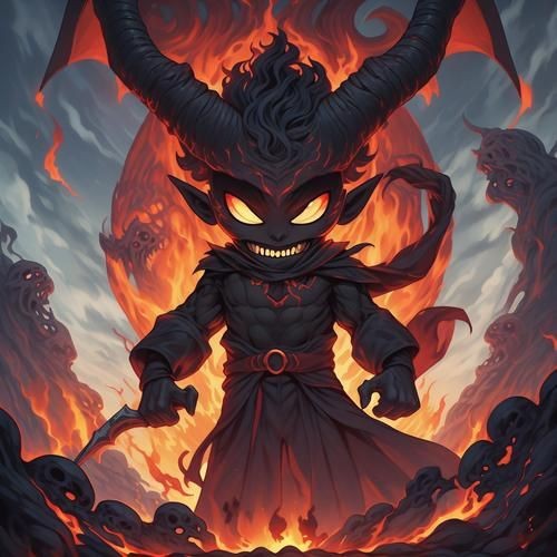 魔鬼圖片100張【《魔鬼圖片100張：詭異視覺的集結》】