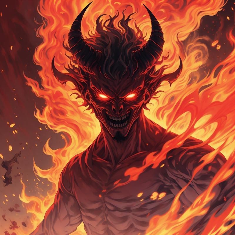 魔鬼圖片100張【《魔鬼圖片100張：詭異視覺的集結》】