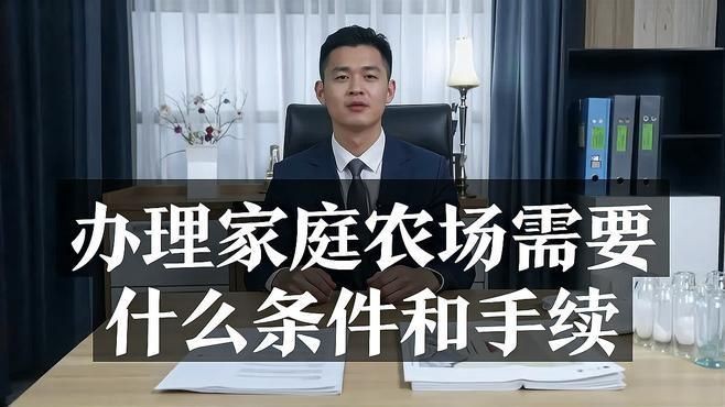 開農場需要什么條件呢【農村養殖場怎么申請家庭農場需滿足哪些條件和手續法律明白人】
