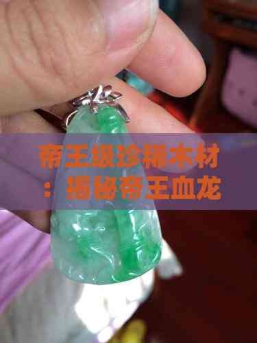 帝王血艷紅龍怎么樣【帝王帝王級珍稀木材】