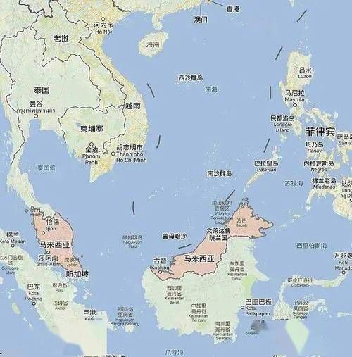 馬來西亞地圖中文版全圖【《馬來西亞地圖中文版全圖：探索多元國度的地理指南》**】