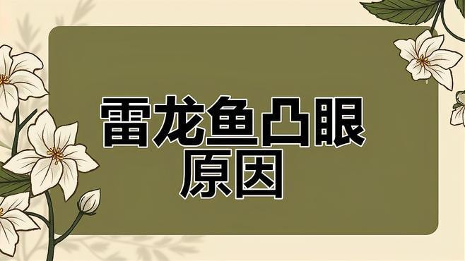 雷龍魚凸眼如何鑒別【佳期如夢(mèng)一場(chǎng)雷龍魚蒙眼問(wèn)題大揭秘:雷龍魚凸眼能自愈嗎】