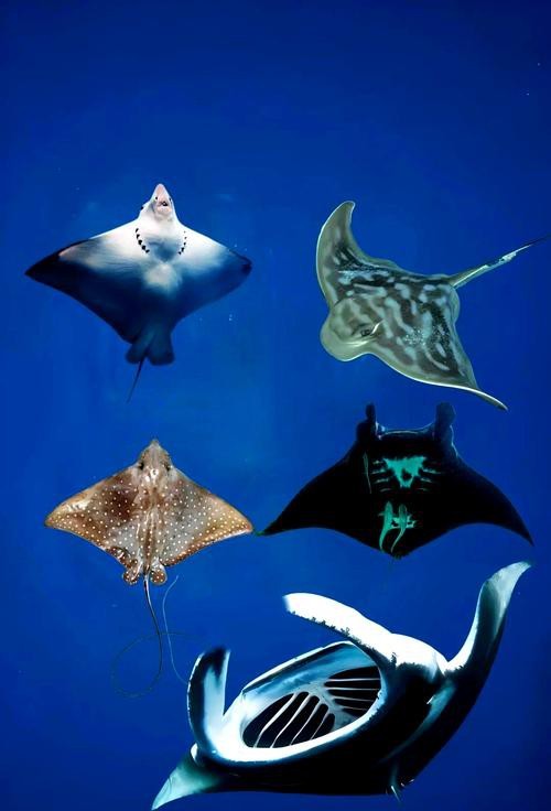 蝠鲼和鰩魚的區別圖片【和鰩魚在外觀上存在一些明顯區別】