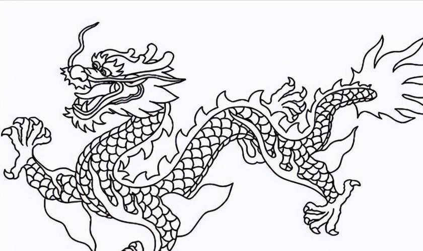 龍的簡筆畫【新手必看簡筆畫教程】