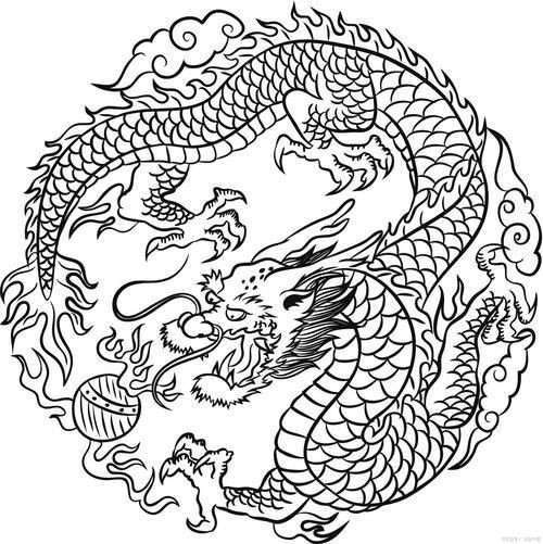 龍的簡筆畫【新手必看簡筆畫教程】