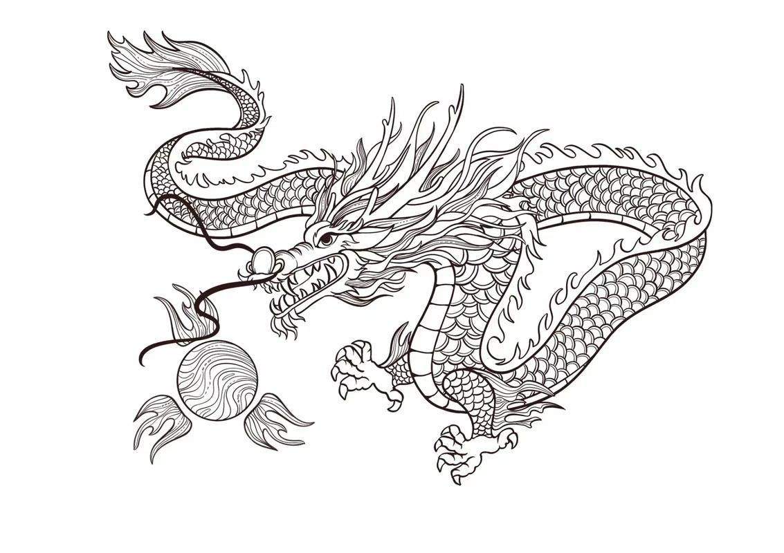 龍的簡筆畫【新手必看簡筆畫教程】