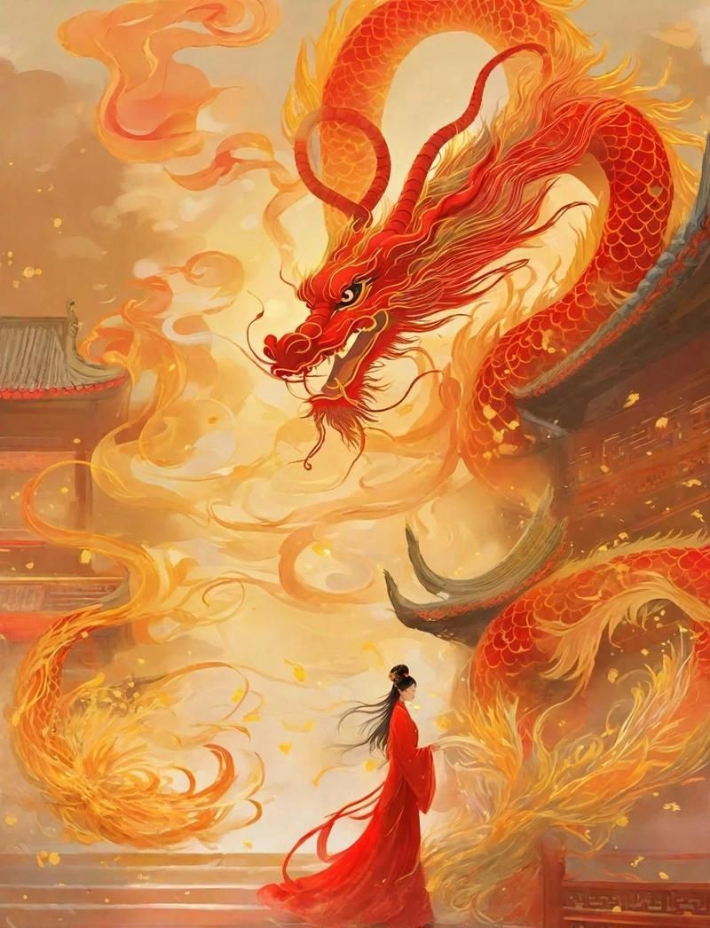紅龍寓意什么【紅龍的寓意在中國文化中的祥瑞象征到西方神話中的力量】