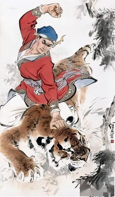 老虎畫大全100幅【《老虎畫大全100幅》】