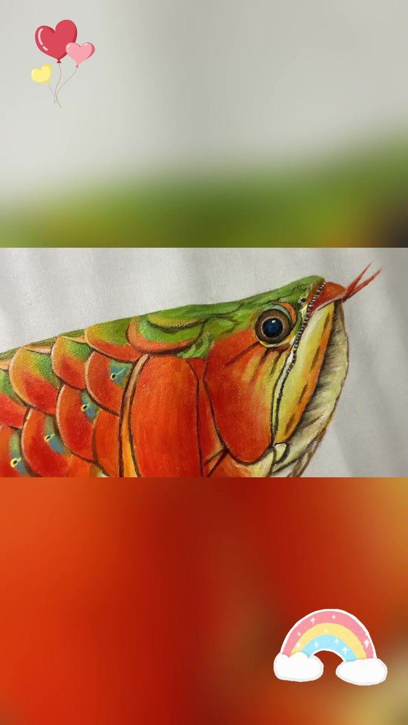 推薦一些紅龍魚高清壁紙資源【水中瑰寶，絢麗畫卷】