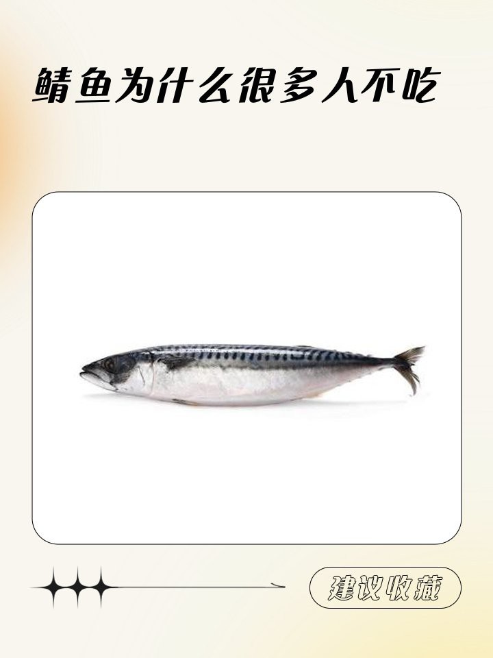鯖魚為什么很多人不吃【\