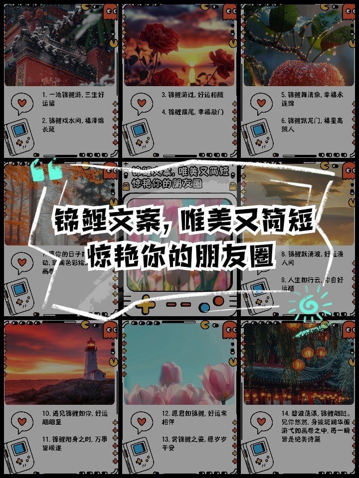 錦鯉最經(jīng)典的一句【錦鯉文化中最經(jīng)典的一句是什么？】