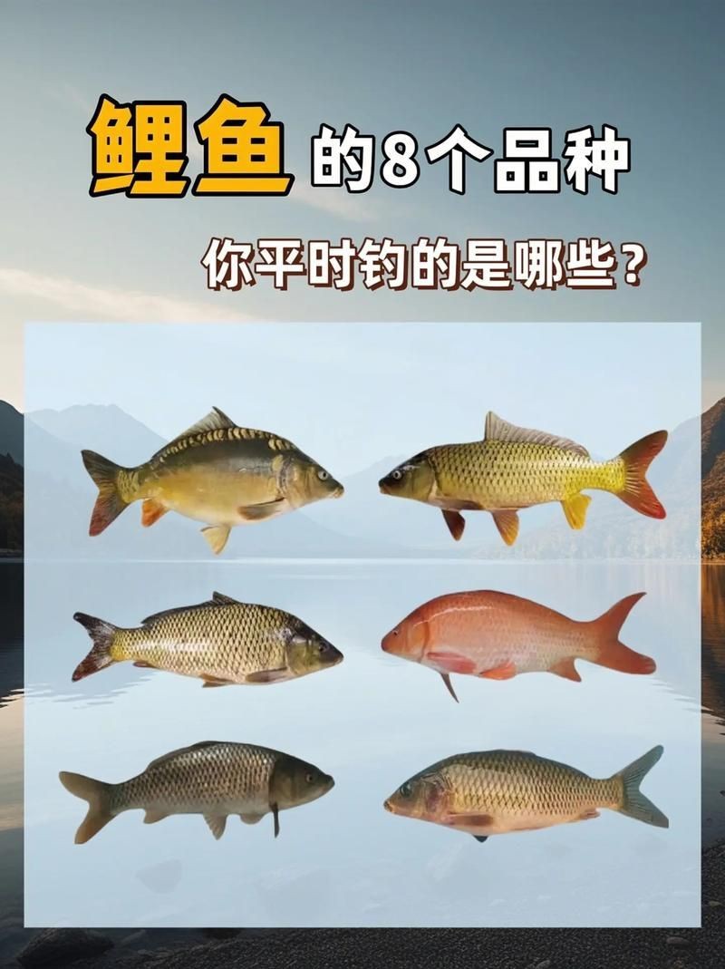 鯉魚的品種大全圖解【《鯉魚的品種大全圖解》】