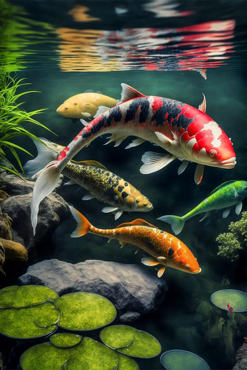 招財山水魚大全圖片【地球取暖指南針，招財魚科普|見者發財非抽象派的俠豬潔】