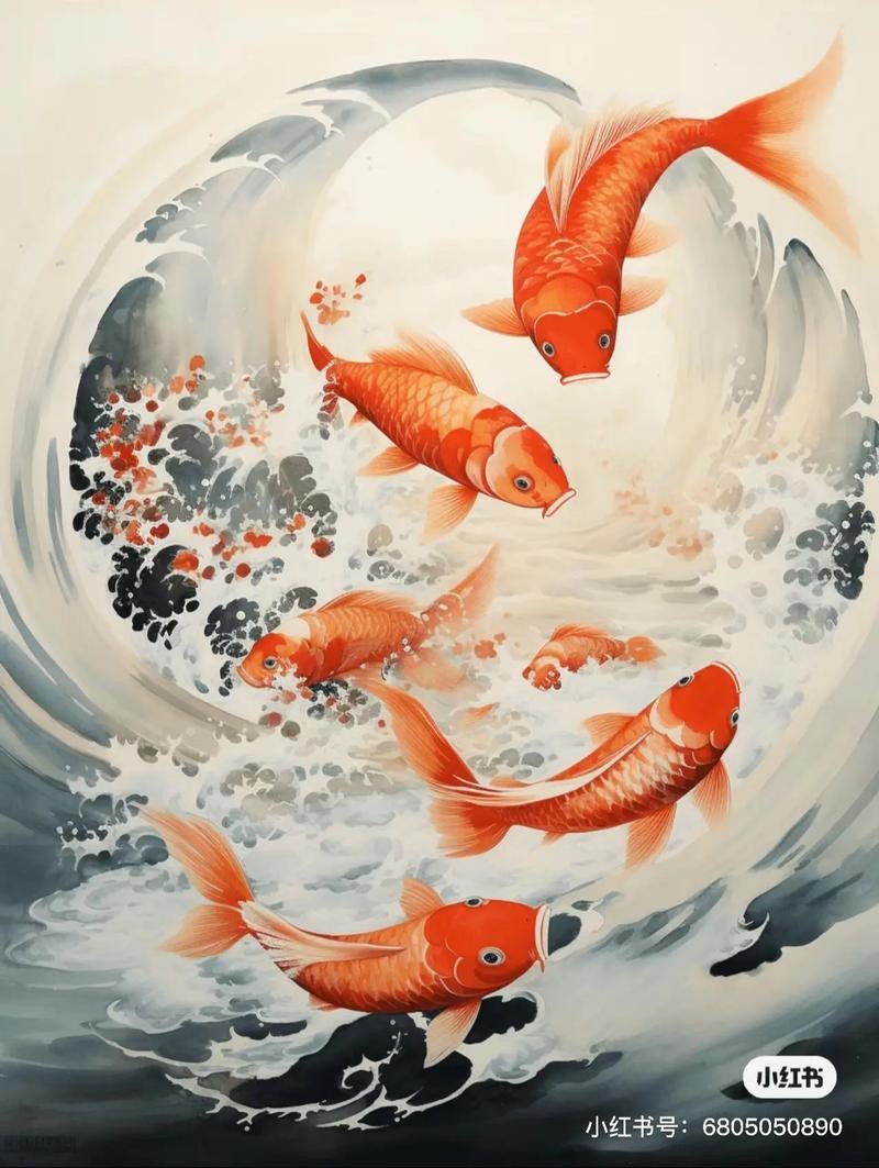 招財山水魚大全圖片【地球取暖指南針，招財魚科普|見者發財非抽象派的俠豬潔】