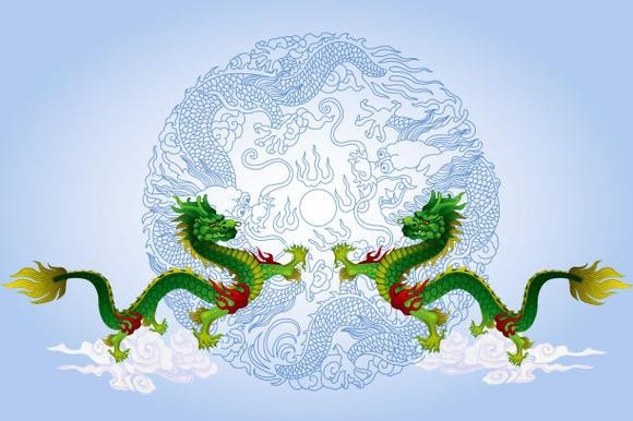 能提供幾張道之雙龍圖片嗎？【“道之雙龍”的概念融合了哲學與想象的邊界】