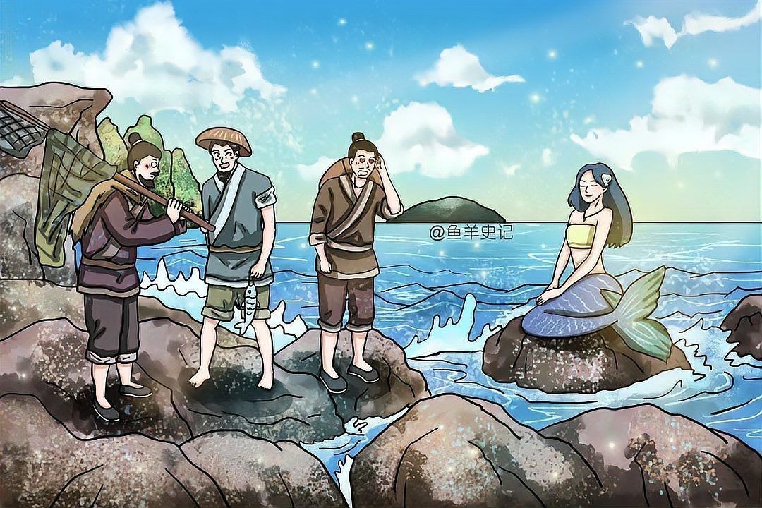 紅美人魚圖片【紅美人魚的下半身究竟是什么魚紅發美人魚壁紙愛麗兒】