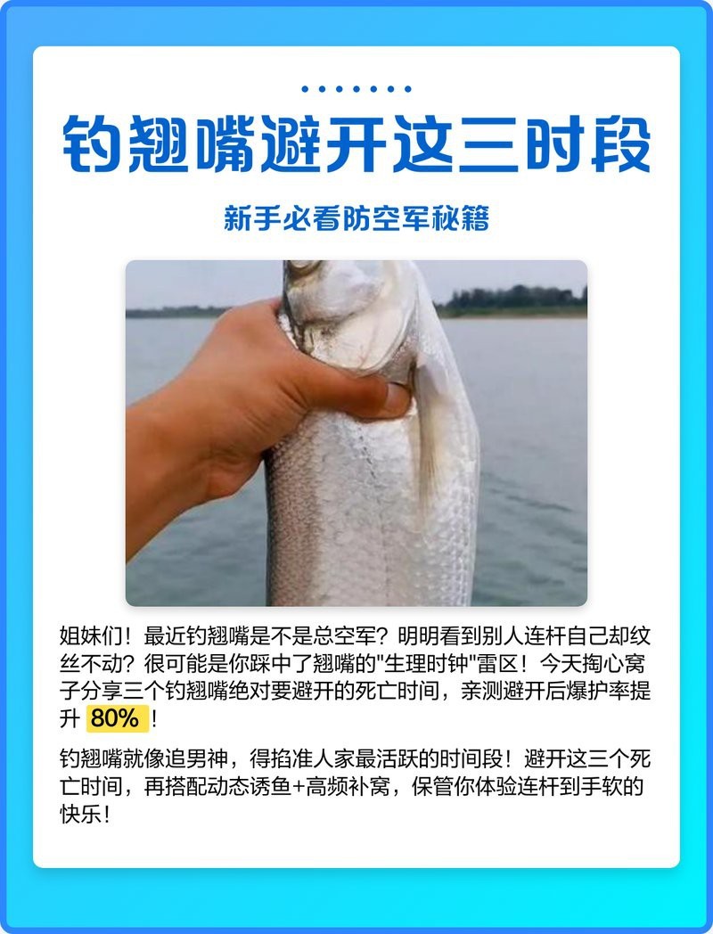 翹嘴最忌三種天氣【釣翹嘴三大天氣禁忌全解析】