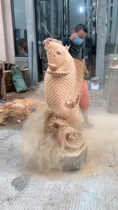 雕刻100種魚圖片欣賞（魚類雕刻藝術(shù)）