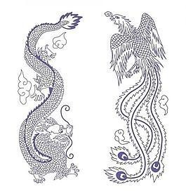 給我推薦一些高質量的龍鳳圖片
