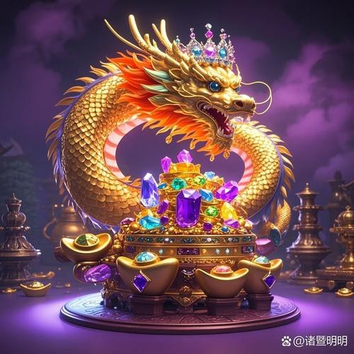 招財金龍霸氣圖片