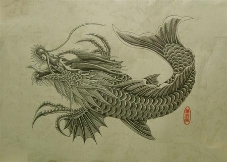 龍頭魚身圖片高清大圖