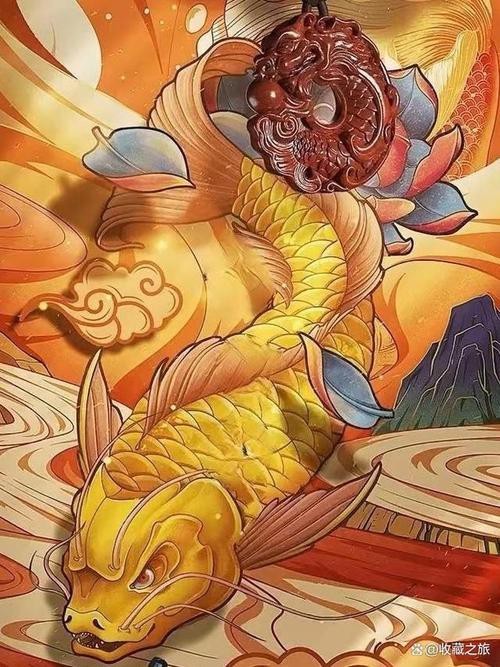 龍頭魚身圖片高清大圖