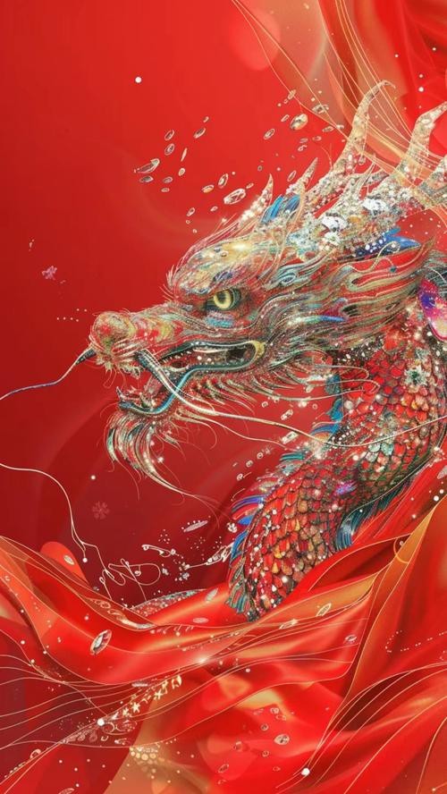 西方紅龍圖片