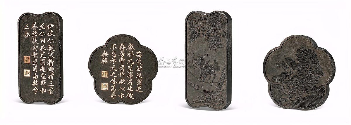 如何辨別真假古墨材質的九子龍？