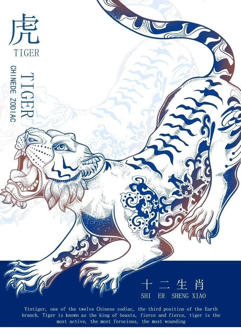 紅色老虎代表什么