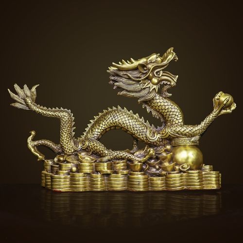 龍創意擺件圖片