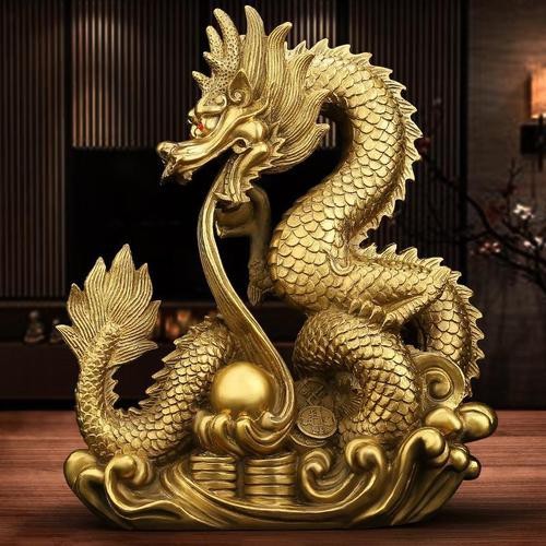 龍創意擺件圖片