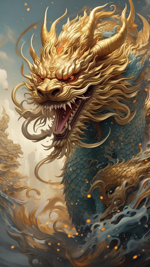 好看的龍頭圖片