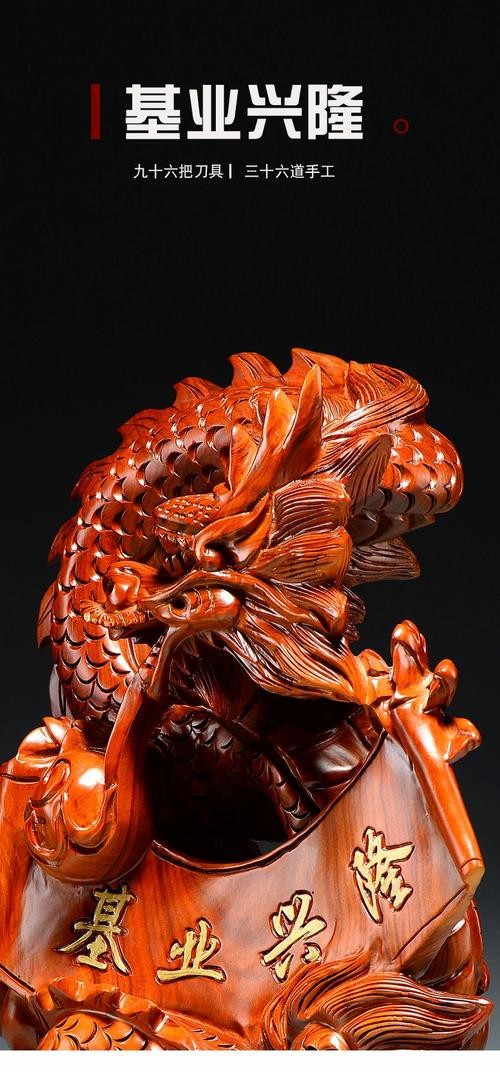能提供一些生肖龍擺件的圖片嗎？