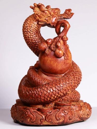 能提供一些生肖龍擺件的圖片嗎？