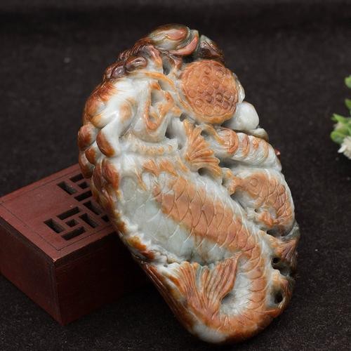 翡翠龍魚圖片