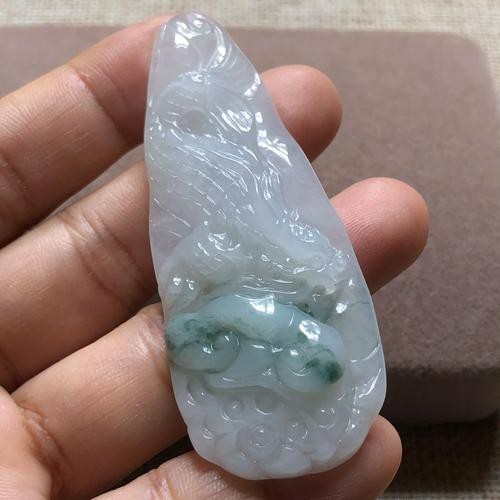 翡翠龍魚圖片