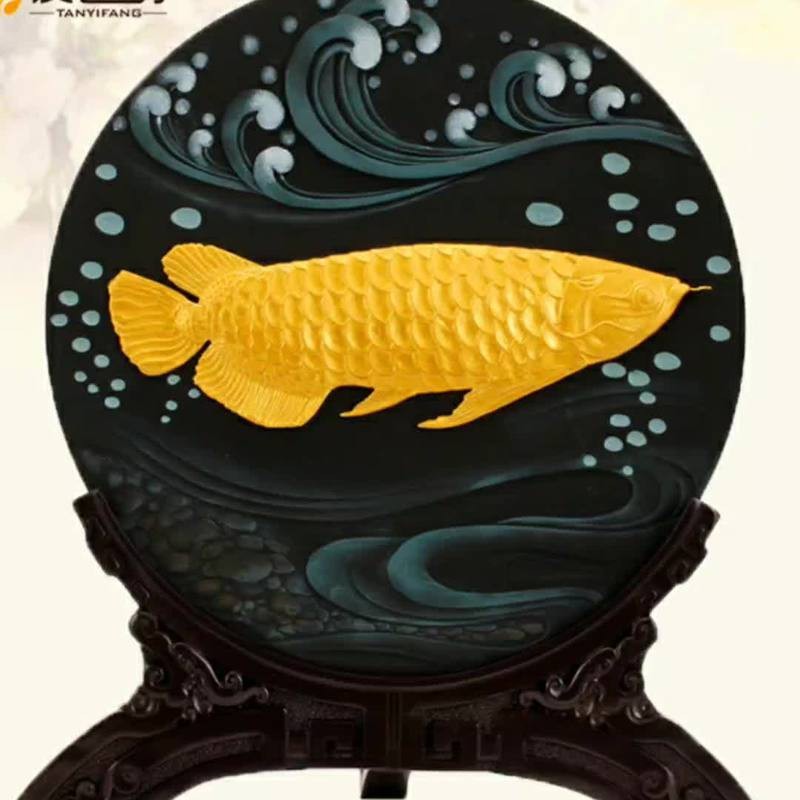 白玉金龍魚擺件好嗎