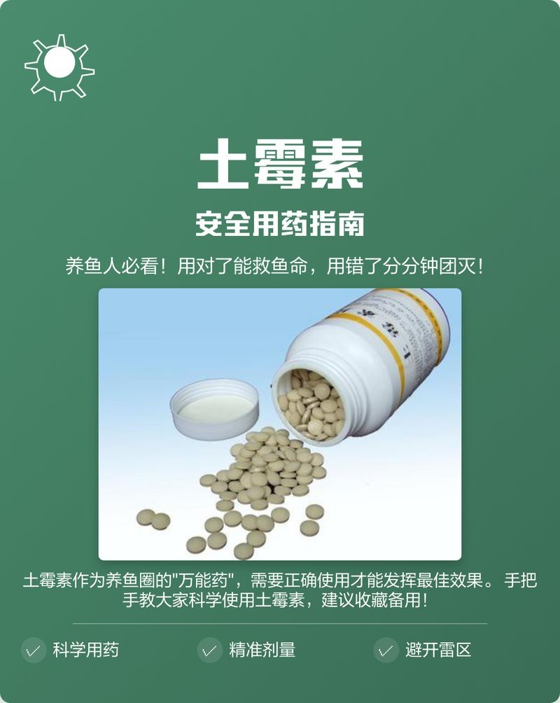 龍魚黃粉和土霉素的推薦使用劑量是多少？