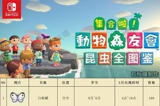 動森昆蟲圖鑒一覽表 動森昆蟲圖鑒一覽表 龍魚論壇 第1張