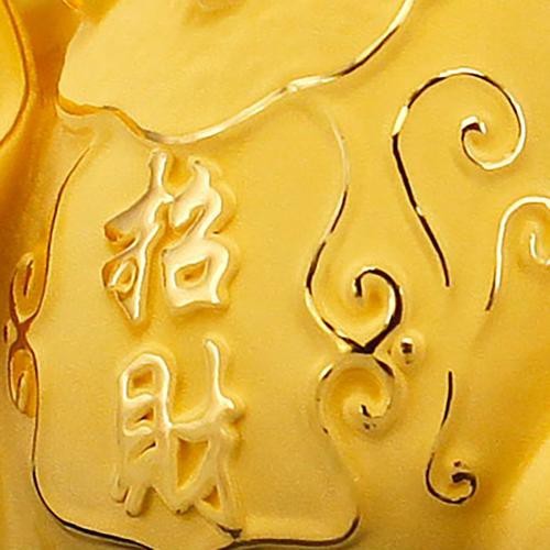 金色招財圖片