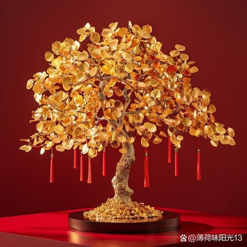 金色招財圖片