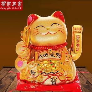 金色招財圖片