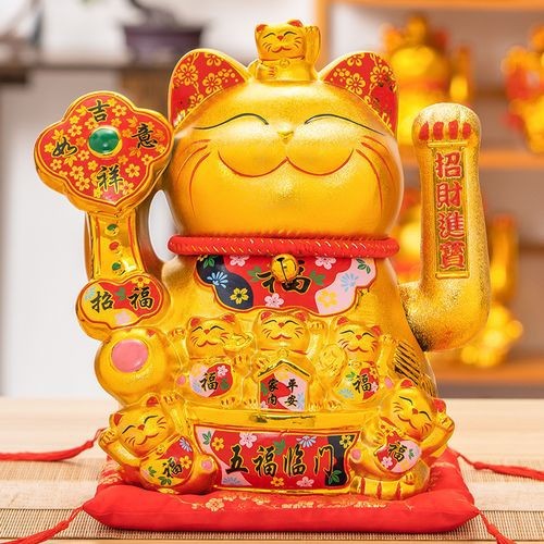 金色招財圖片