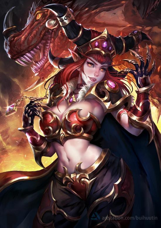 紅龍女王壁紙中哪張最受歡迎？