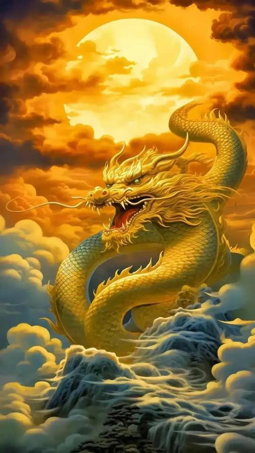 霸氣帶有殺氣的龍的圖片