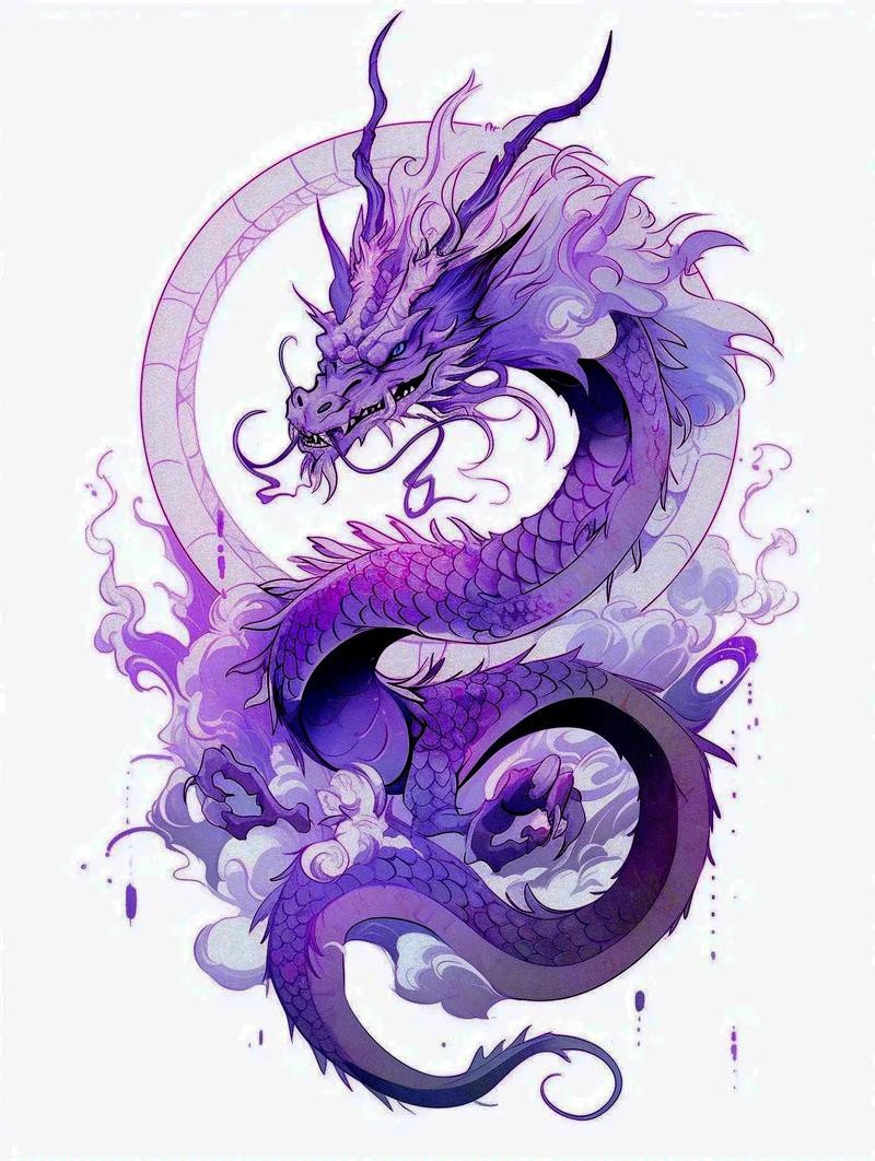能再給我一些龍的圖片嗎？