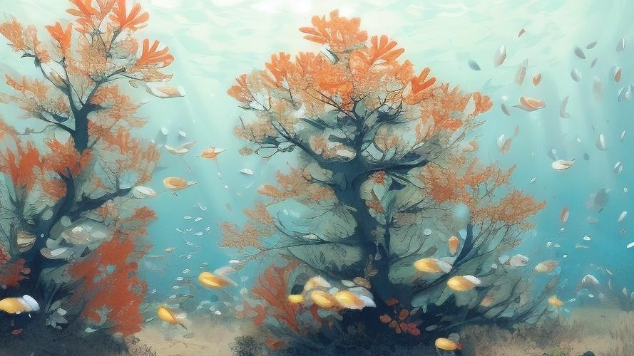 龍魚背景圖片大全大圖可愛的
