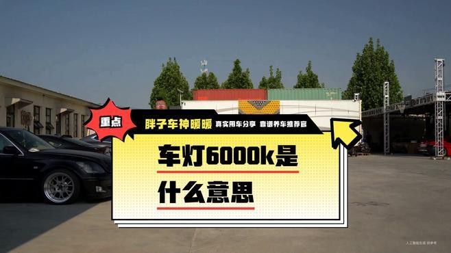 燈泡6000k什么意思